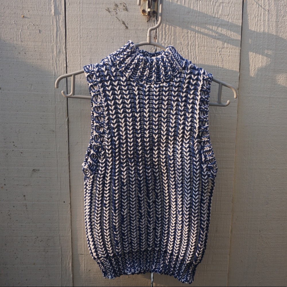 Alice and olivia tomi sleeveless mock neck sweater - Picture 8 of 8